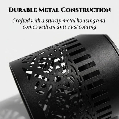 Solar-powered Outdoor Wall Light Projector